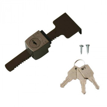 鍵が3本付いた玄関引違戸用防犯錠です。 生産国:日本 キーワード【DIY 工具 材料 部品 金物 建築物用金具 補助錠 錠前】