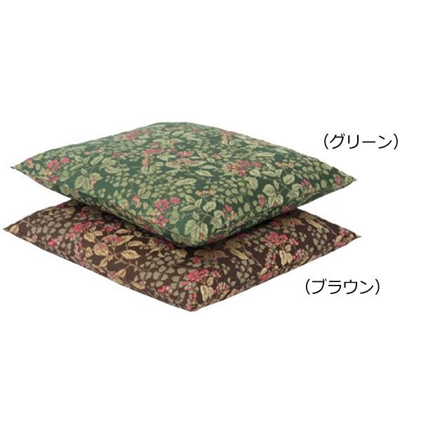 鮮やかな実のついた可愛らしいジューンベリー(和名:ザイフリボク)の木をモチーフに、地紋には丸い葉の紋様を組み合わせました。 生産国:日本 素材・材質:ポリエステル100% 商品サイズ:55×59cm 