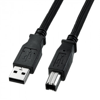USB2.0規格・USB1.1規格準拠のパソコンとUSB機器(プリンター・HDD・USBハブ・スキャナ等)との接続や、USBハブとUSB機器を接続する時に使用するケーブルです。ナイロンメッシュで強力被