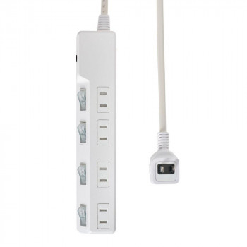 LEDランプ仕様。独立スイッチ。雷から接続機器を守る耐雷サージ付。過電流を防止するブレーカー内臓。プラグに雷ガード表示LED付。AC差込口はホコリ・ゴミの侵入を防ぐ扉付。熱や衝撃に強いPBT樹脂採用。