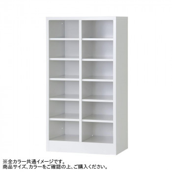 シーンに合わせてお使いいただけるスリッパ棚のないシューズロッカー 生産国:日本 素材・材質:スチール 商品サイズ:W511×D360×H970(mm) 重量:18kg 付属品:ボルト・ナット・キャップ