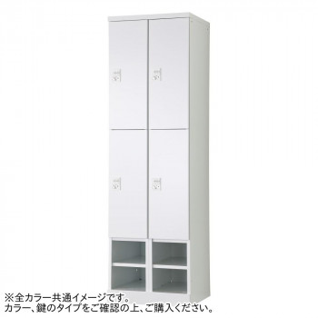 機能だけでなく見た目にこだわったバリエーション豊富なロッカー 生産国:日本 素材・材質:スチール 商品サイズ:W525×D515×H1790 (mm) 重量:重量 41.9kg 仕様:ニューホワイト(