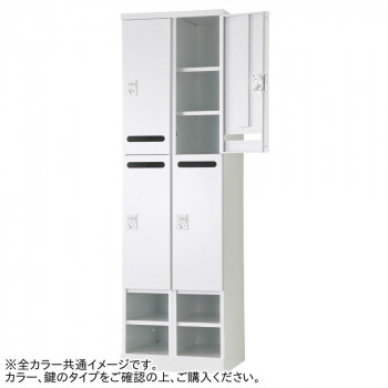機能だけでなく見た目にこだわったバリエーション豊富なロッカー 生産国:日本 素材・材質:スチール 商品サイズ:W525×D515×H1790 (mm) 重量:重量 48.7kg 仕様:ニューホワイト(