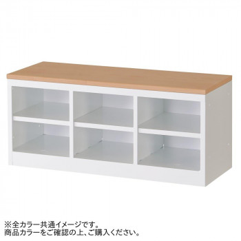RLKシリーズ多段タイプのオプション。 生産国:日本 素材・材質:スチール 商品サイズ:W900×D350×H400 (mm) 重量:重量 19.8kg 仕様:マットブラック(CN-10艶消し) 付属